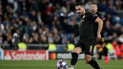 Man City's Gundogan once again named player of month