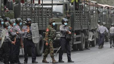 6 cops dead as protesters attack police post in Myanmar