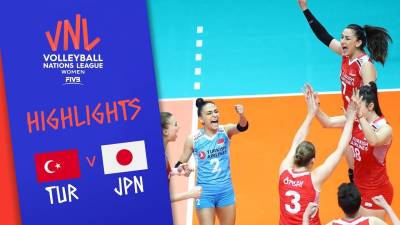 Turkey, Japan advances into women's Volleyball Nations League semi-finals