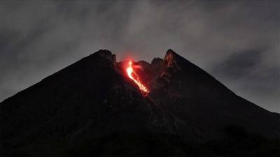 Indonesia’s Mount Merapi erupts, spewing hot ash