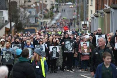 Thousands pay respects 50 years after Bloody Sunday massacre