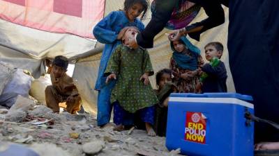 Pakistan reports third polio case