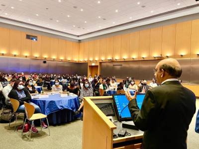 Ambassador Masood Khan addresses students, health professionals of Johns Hopkins University