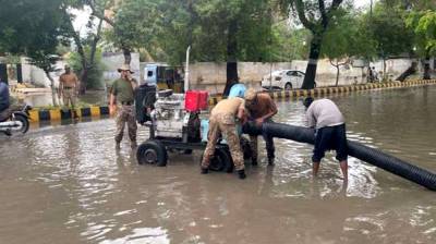 Rescue, relief operations underway in rain-hit areas of country