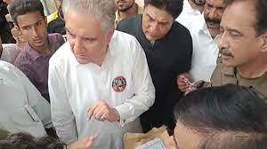 RO says Qureshi being served notice for attempting to enter polling station