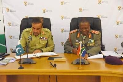 CJCSC Gen Nadeem pays official visit to South Africa from 24 to 28 July 2022
