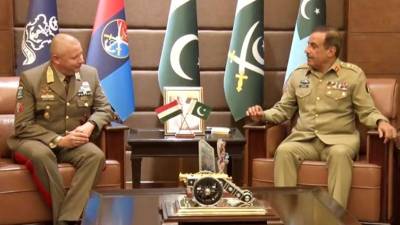 Commander of Hungarian Defence Forces calls on CJCSC Gen Nadeem Raza