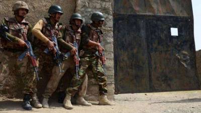 Two terrorists killed in fire exchange after DI Khan IED attack