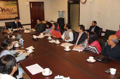 Chairman P&D board Abdullah Khan Sumbal meets delegation of World Bank
