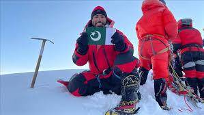A Pakistani mountaineer is one step closer to reaching the summit of all 14 8-thousanders