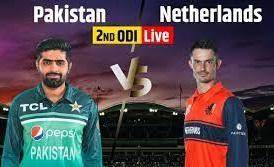 Pak vs Ned: Netherlands bat against Pakistan in 2nd ODI