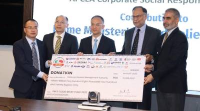Chinese Enterprises donate Rs. 15 million to PM’s Flood Relief Fund