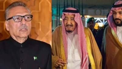 King Salman, KSA Crown Prince express condolences with President Dr Alvi over loss of lives