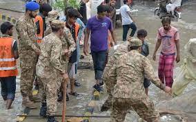 Pak Army continuing rescue, relief operations in flood ravaged areas