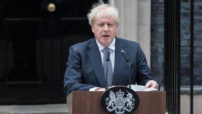 Boris Johnson bows out with pledge to fully support new UK prime minister