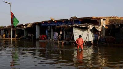 Pakistan looks 'like a sea' after floods, PM says, as 18 more die