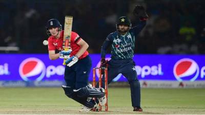 England win Twenty20 international on first Pakistan tour in 17 years