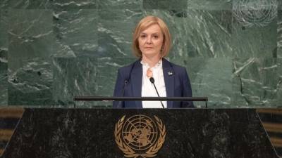 'We will not rest until Ukraine prevails,' UK prime minister tells UN