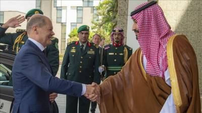 Germany’s Scholz in Saudi Arabia for energy talks