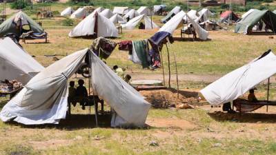 NTDC establishes medical camp for flood-victims in Dadu