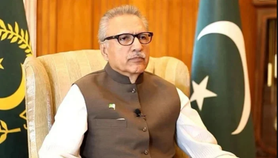 President Arif Alvi to address joint session of parliament today