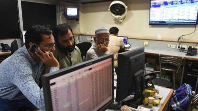 PSX loses 48 points, closes at 42880 points