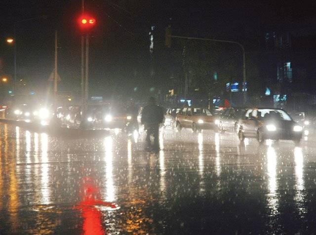 Downpour brings chill to City weather