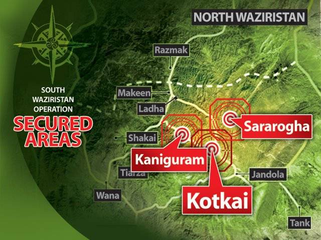 21 militants killed in South Waziristan