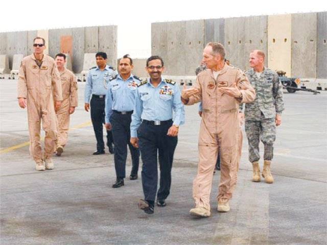 PAF Chief's mysterious visit