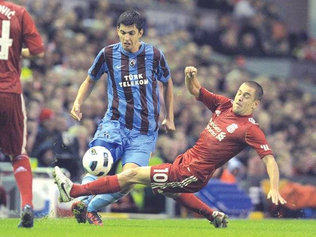 Babel earns Liverpool slender advantage
