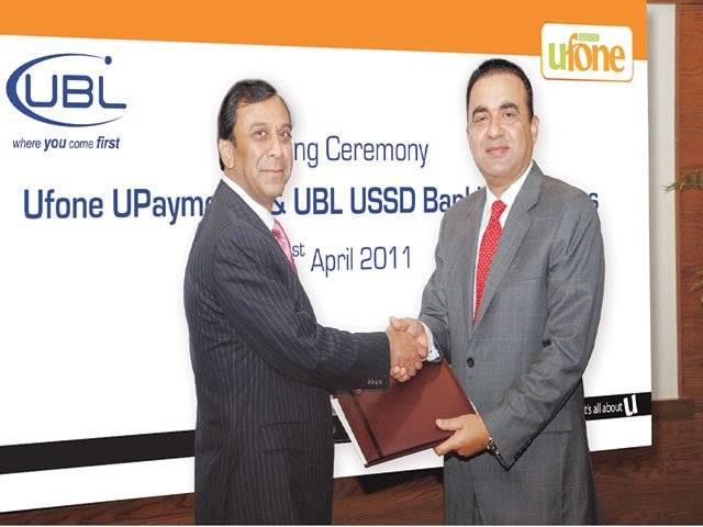 Ufone, UBL join hands for services