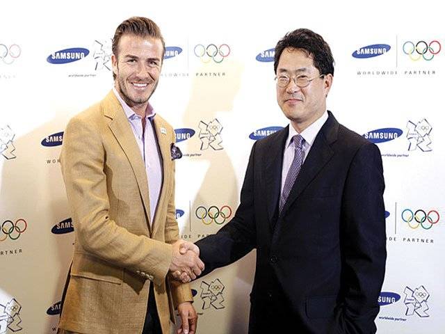 Samsung signs Beckham as Olympic ambassador