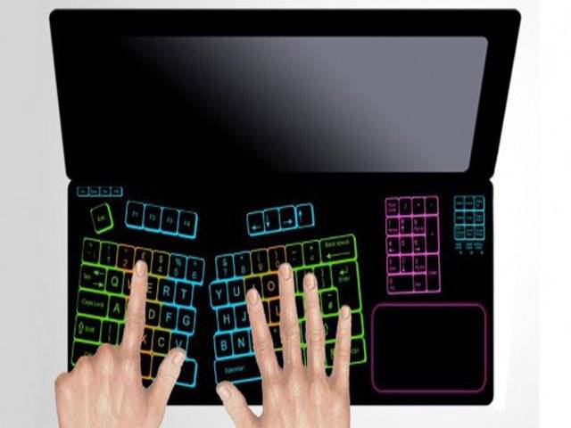 Concept of changeable keyboard layout