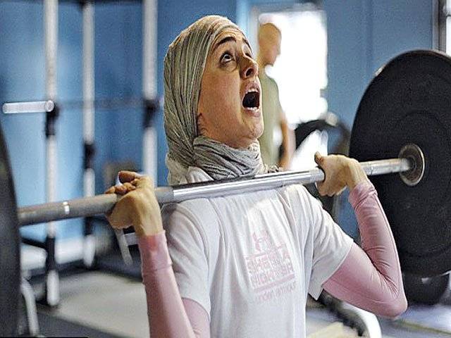 Hijab rights for Pakistan woman lifter sought