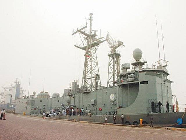 Pak frigate on maritime security mission in Kuwait