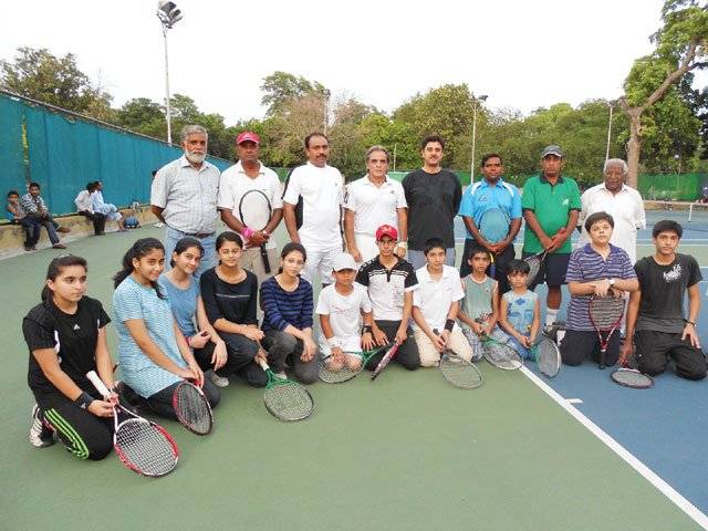 Junior Talent Hunt Tennis Camp in full swing
