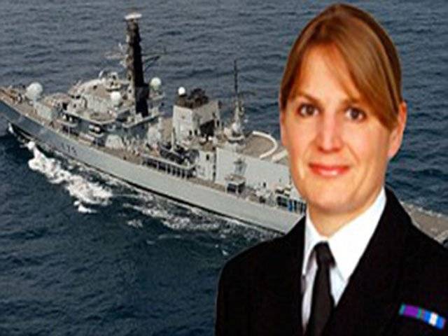 Warship to get female commander