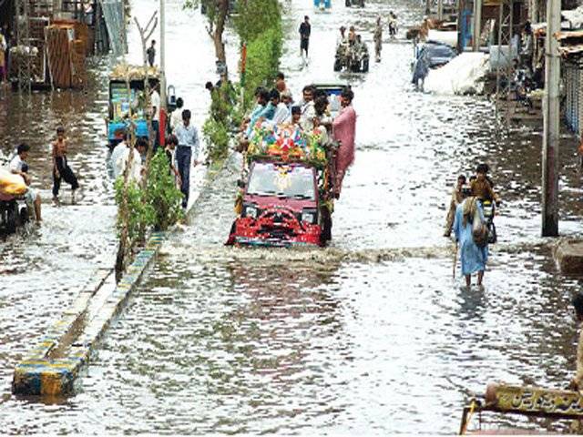Rains wreak havoc in interior Sindh