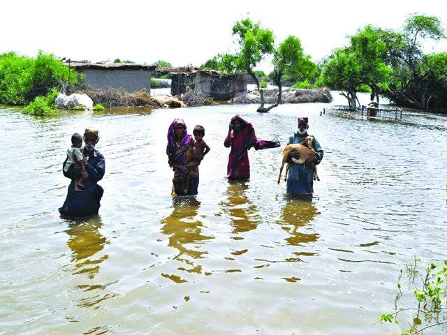 60,000 rendered homeless in Sindh