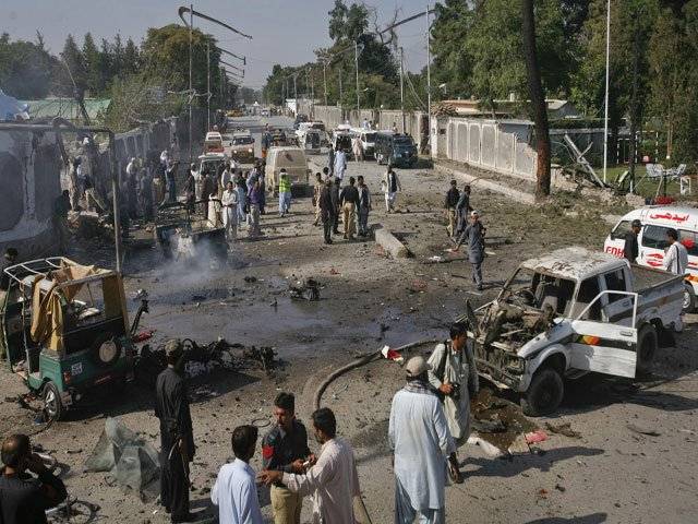 Double suicide bombing targets FC DIG in Quetta
