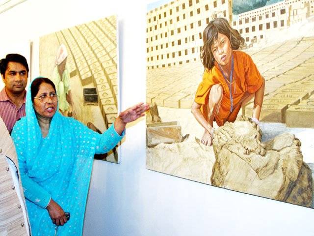 Paintings to depict life of labourers