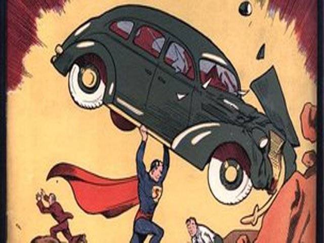 Superman comic sells for $2.16m