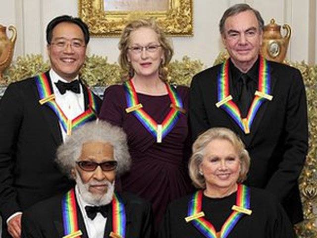 Meryl Streep, Neil Diamond honoured in Washington