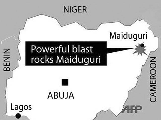 10 dead after blast in Nigeria