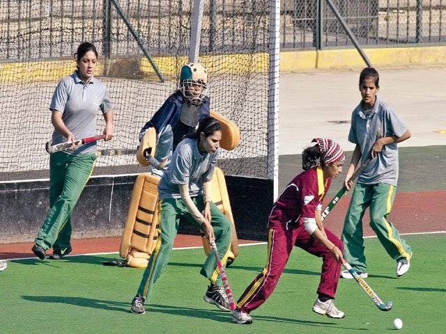 Amna, Ayesha crush KP in Women Hockey