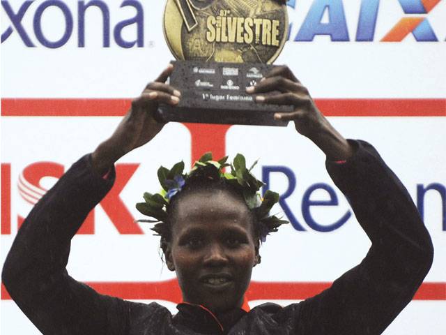 Kenyan Jeptoo wins San Silvestre in record time