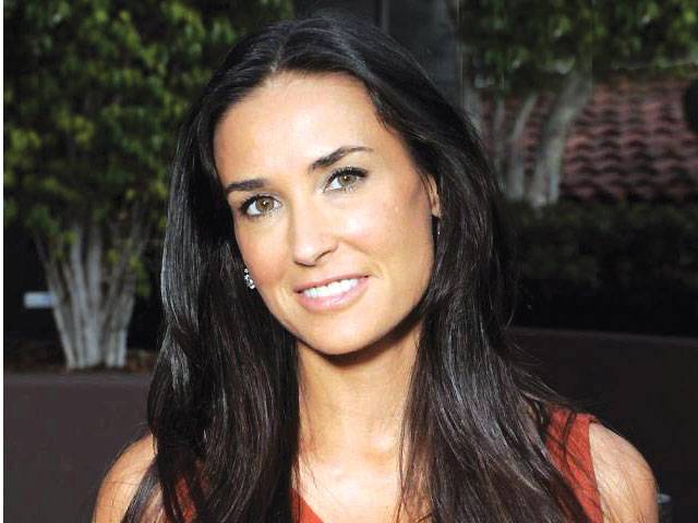 Demi Moore admitted to hospital
