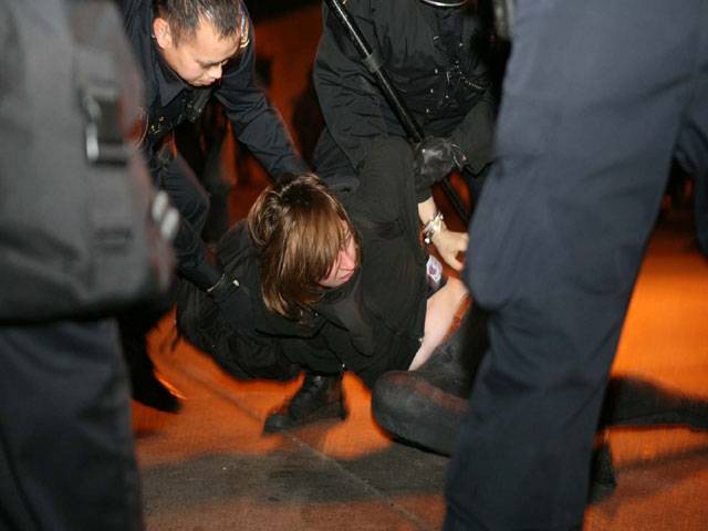200 held in Occupy Oakland protest