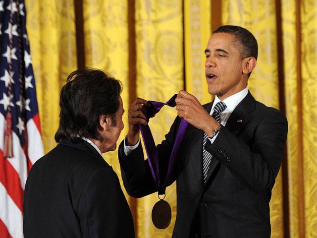 Al Pacino honoured at White House 