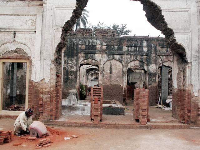 Sher Singh’s Baradari being preserved 